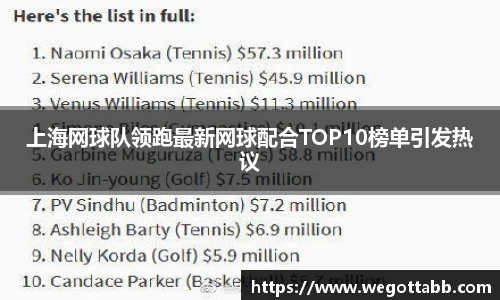 上海网球队领跑最新网球配合TOP10榜单引发热议