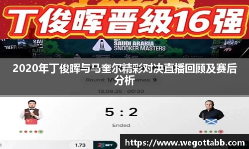 2020年丁俊晖与马奎尔精彩对决直播回顾及赛后分析